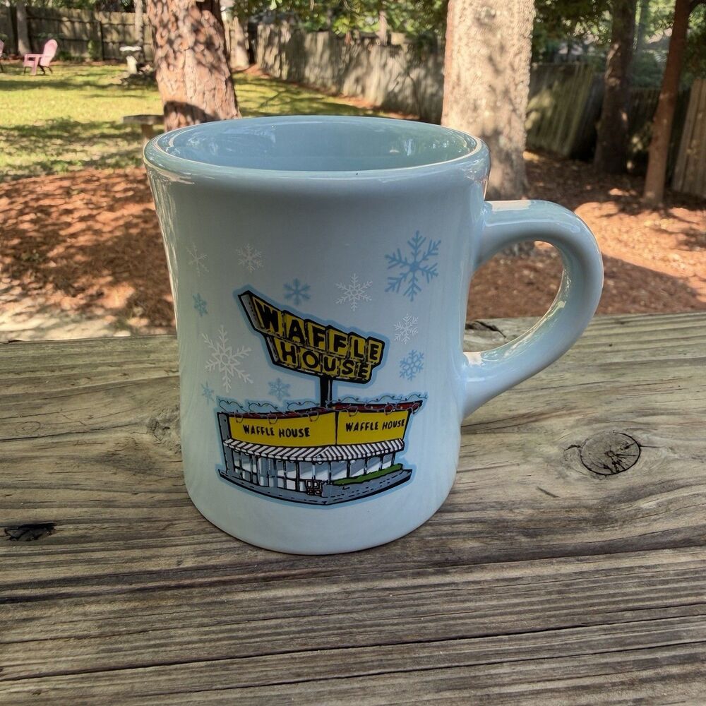 Waffle House 2023 Christmas Holiday Ceramic Coffee Mug Tuxton